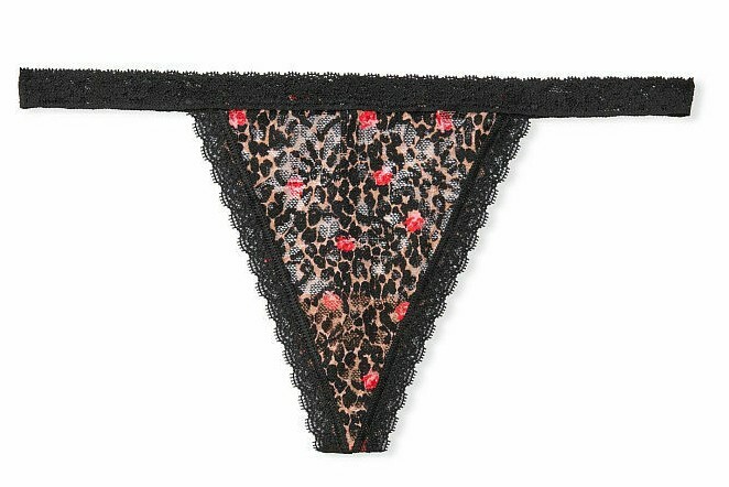 New Victoria’s Secret💗V-String Thong🖤💗XS,M,L💗Eve Blush Rose🖤