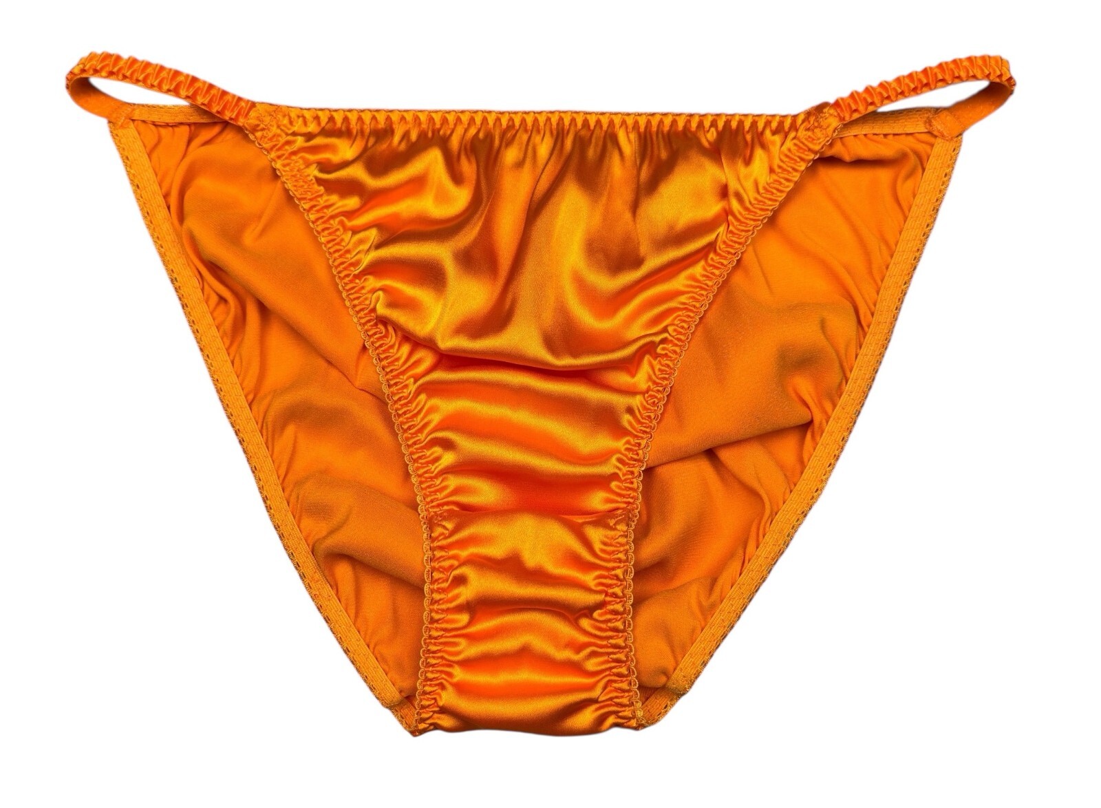 Classic Satin String Bikini Orange XL