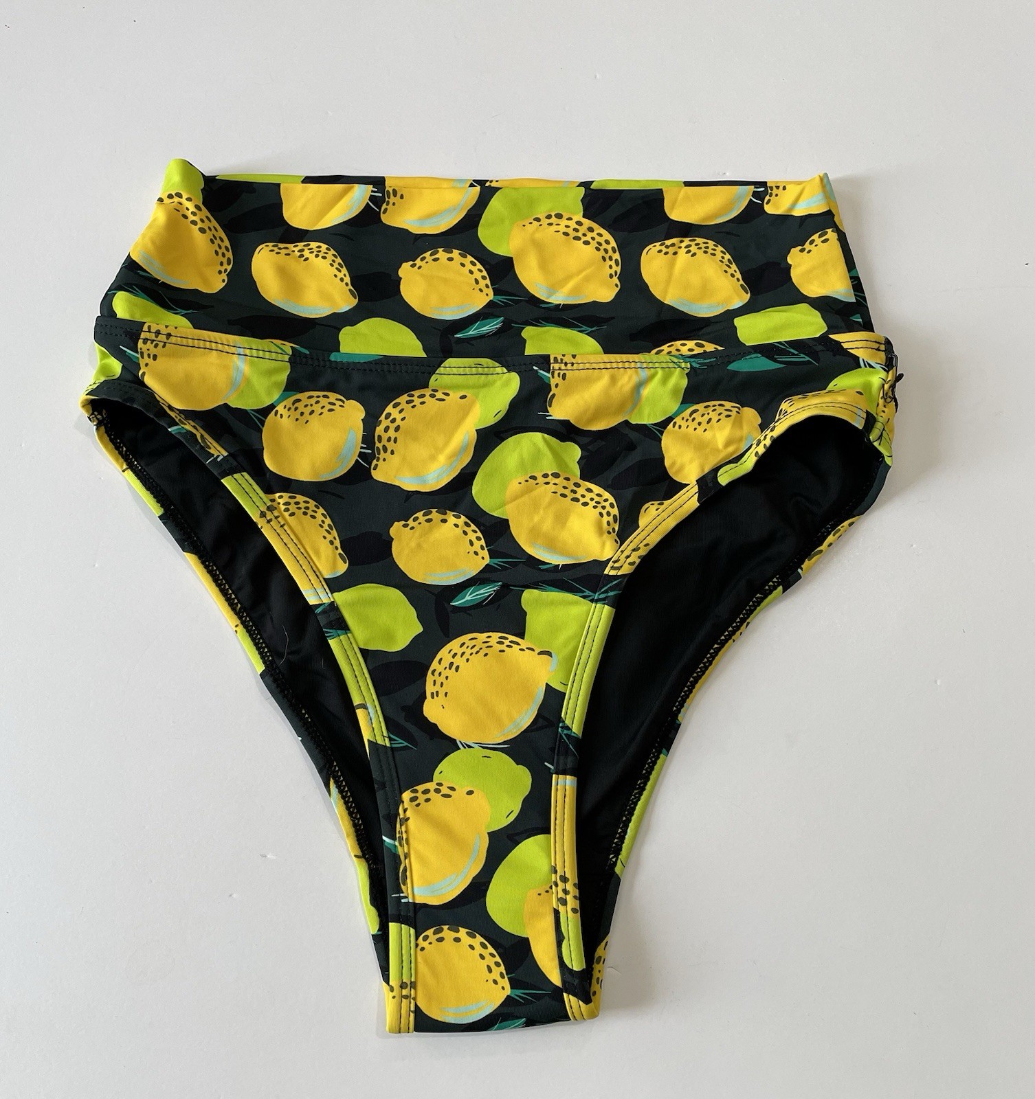 KT by Knix Teen’s Period Proof High Rise Bikini Bottom Size M Lemon Lime