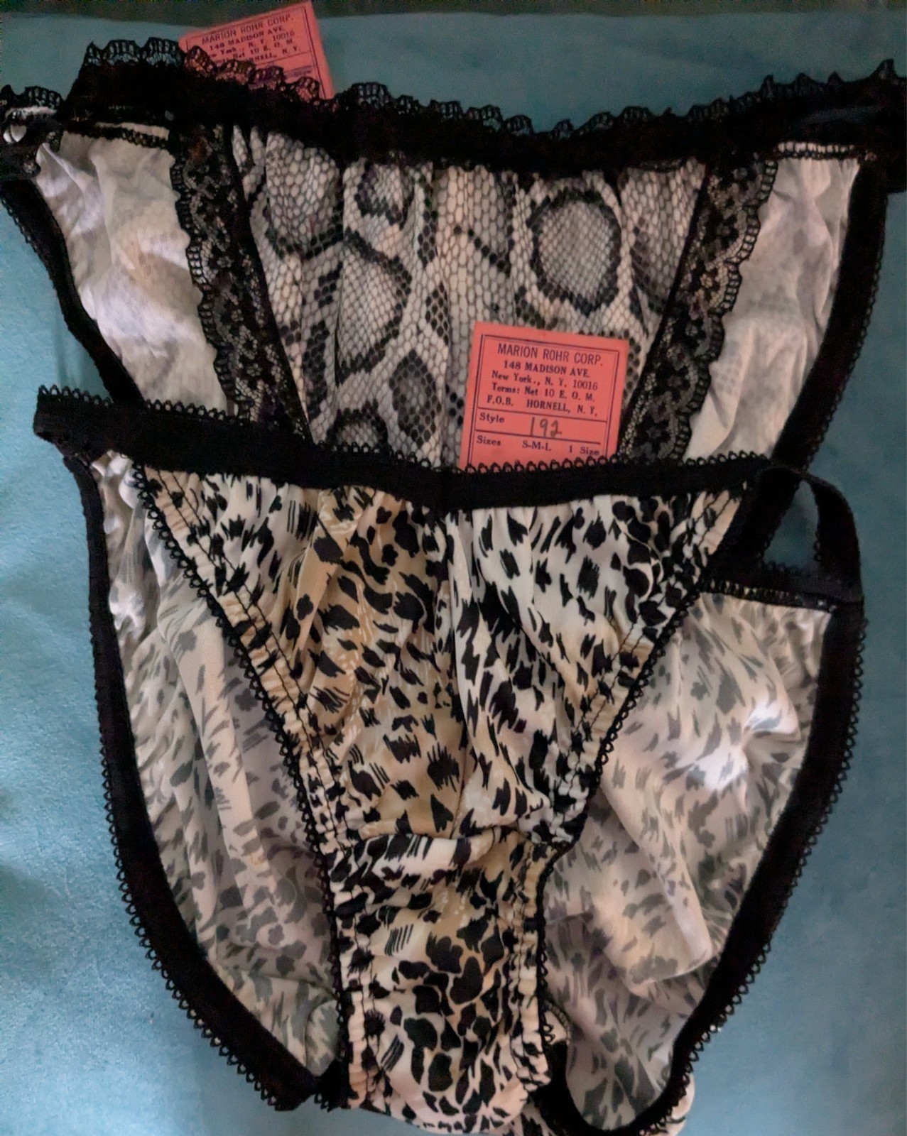 leopard skin pattern bikini lingerie