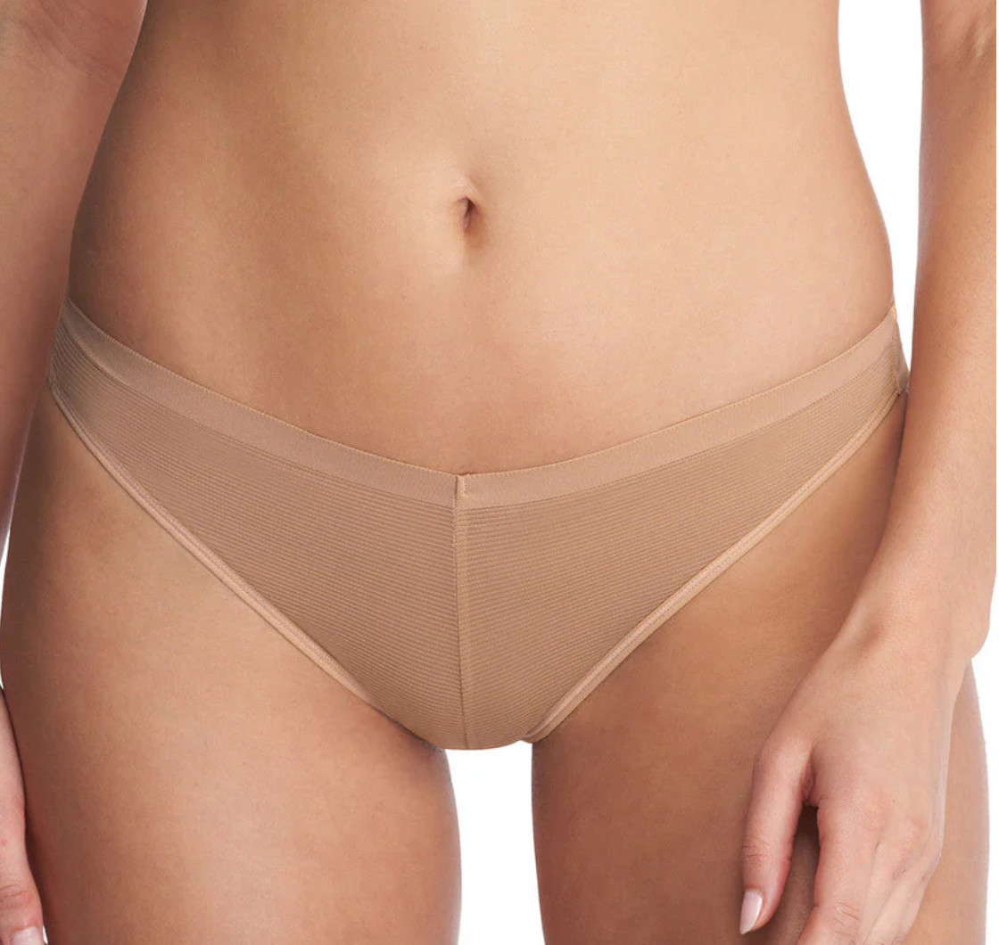 Natori XL Scope French Bikini Panty NWOT 773340 Buff