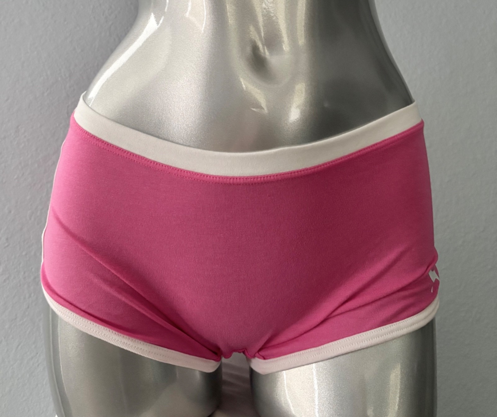 PINK Victoria’s Secret Pink Logo Dorm Boyshort Boy Short Panty Nwt S M L