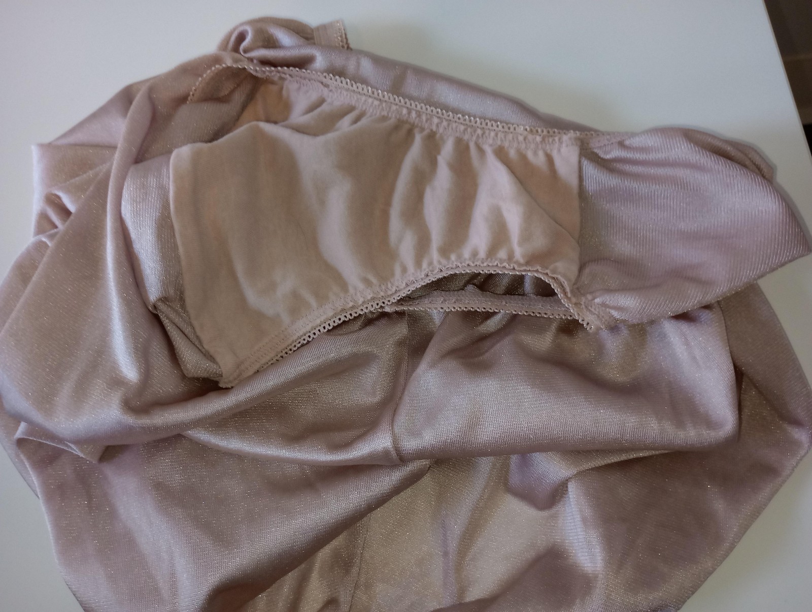 Underscore Nylon Briefs Womens 9 High Rise Full Coverage Vintage Panty Underwear