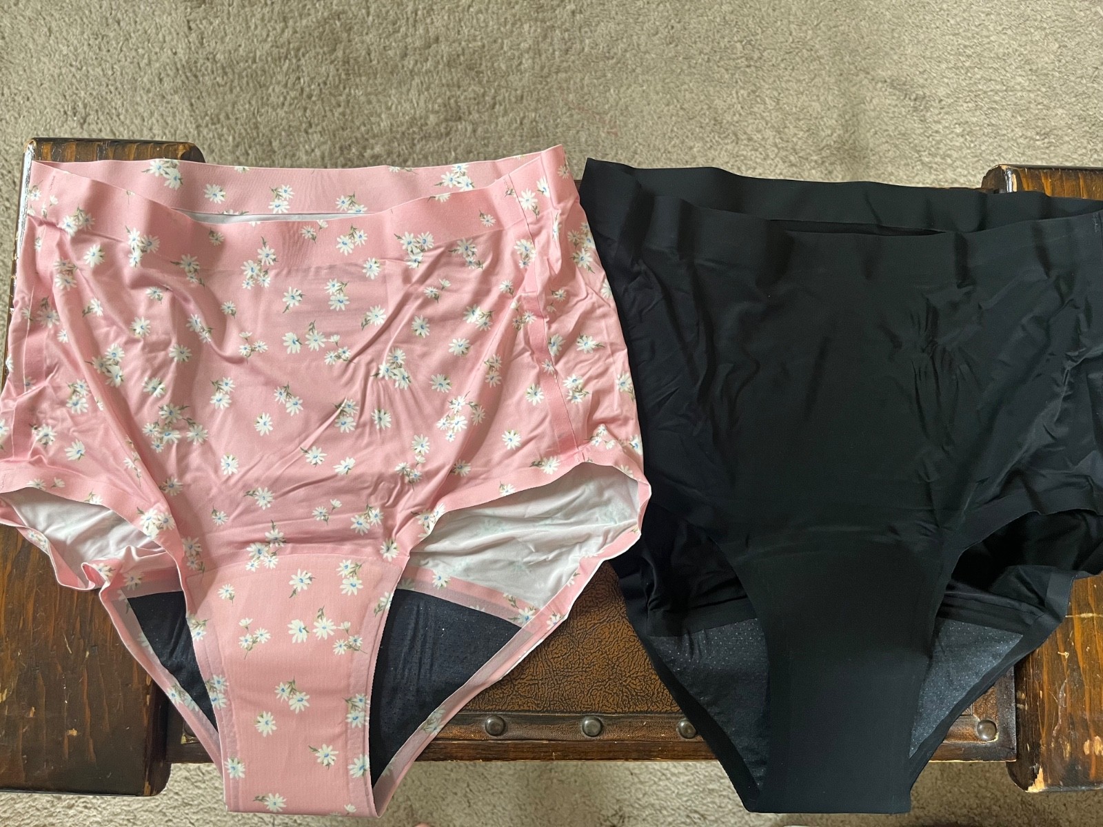 2 Pairs NWOT No Boundaries M (8-10) Period Underwear