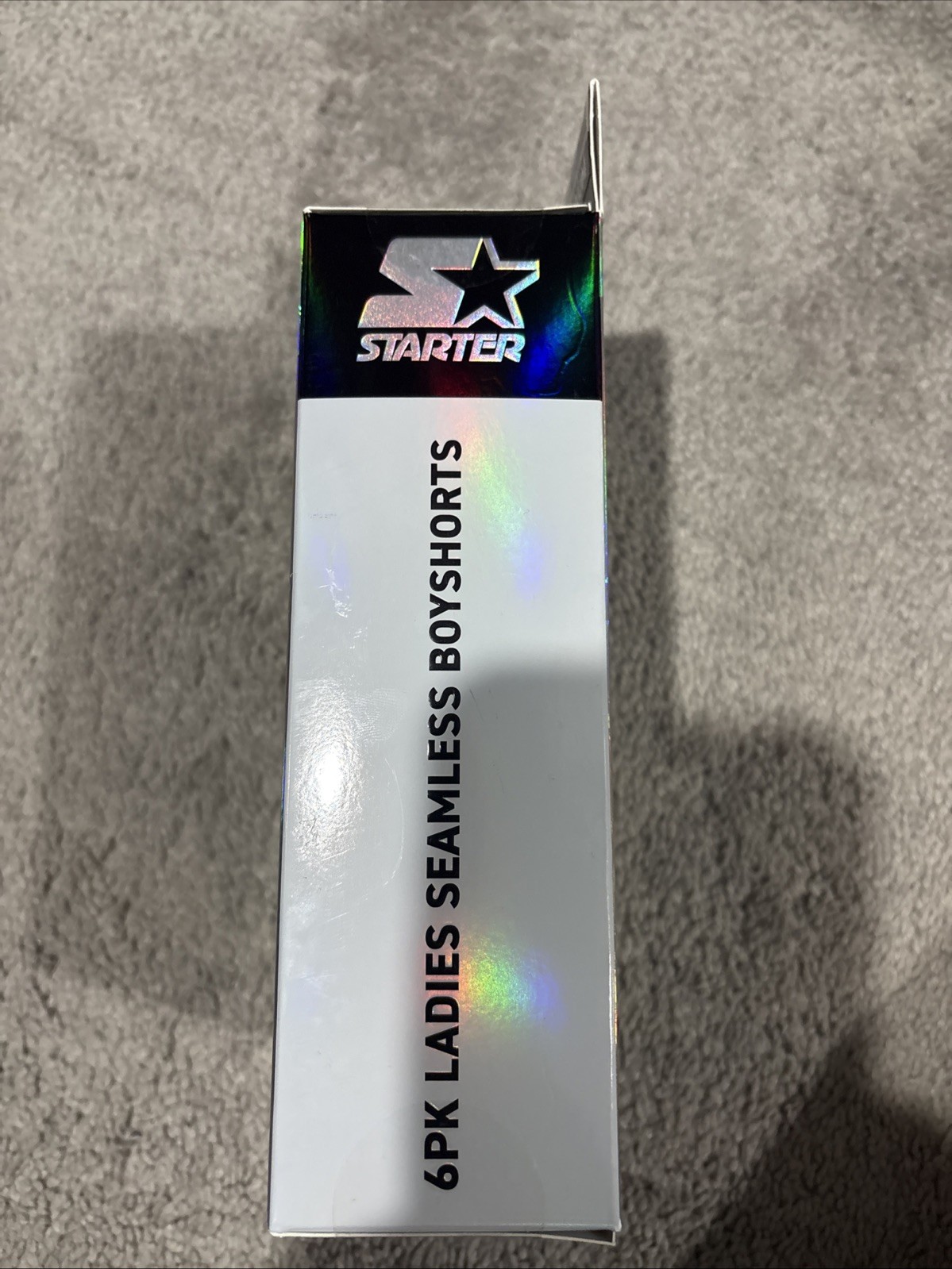 Starter Womens Seamless Boyshorts Size Medium 6 Pack