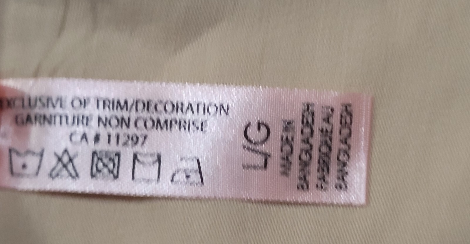 NWT – La Senza Brand – Beige Panties X 2 – White Lace – 95% Cotton – Size Large