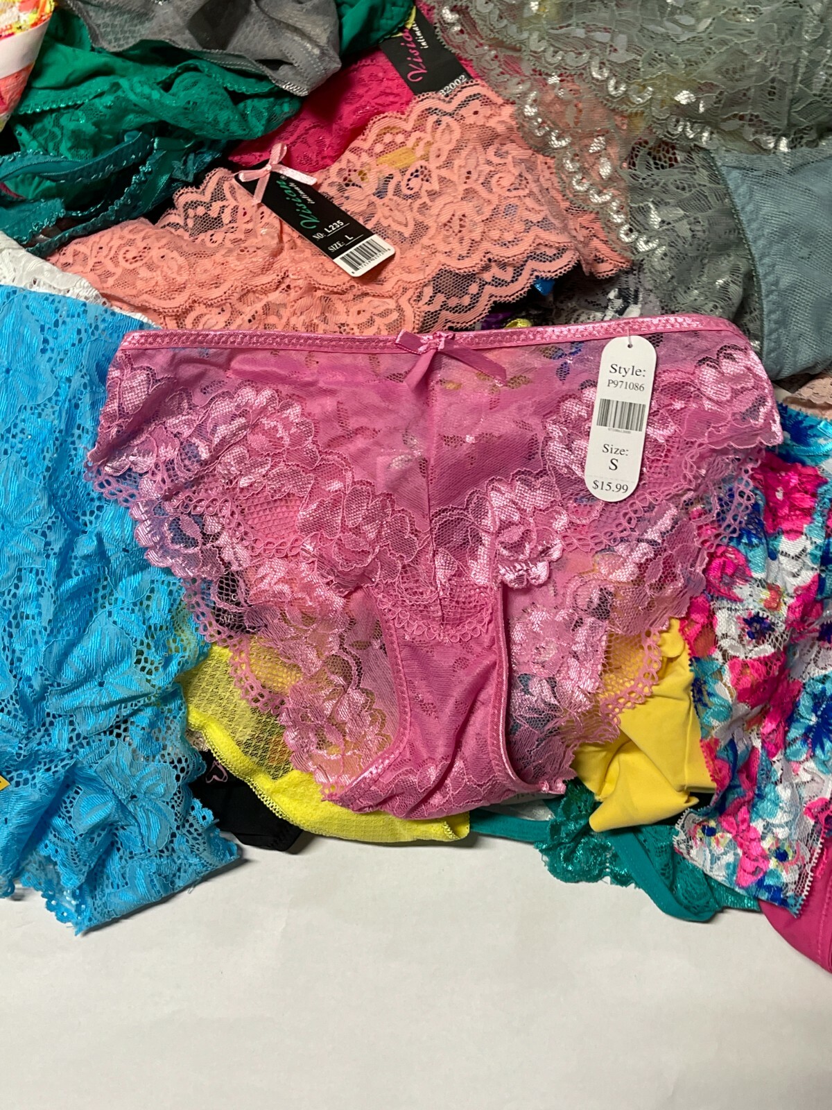 200 PCS Bulk Wholesale Bikini THONGS BoyShorts Assorted Underwear ASSORTED SIZE
