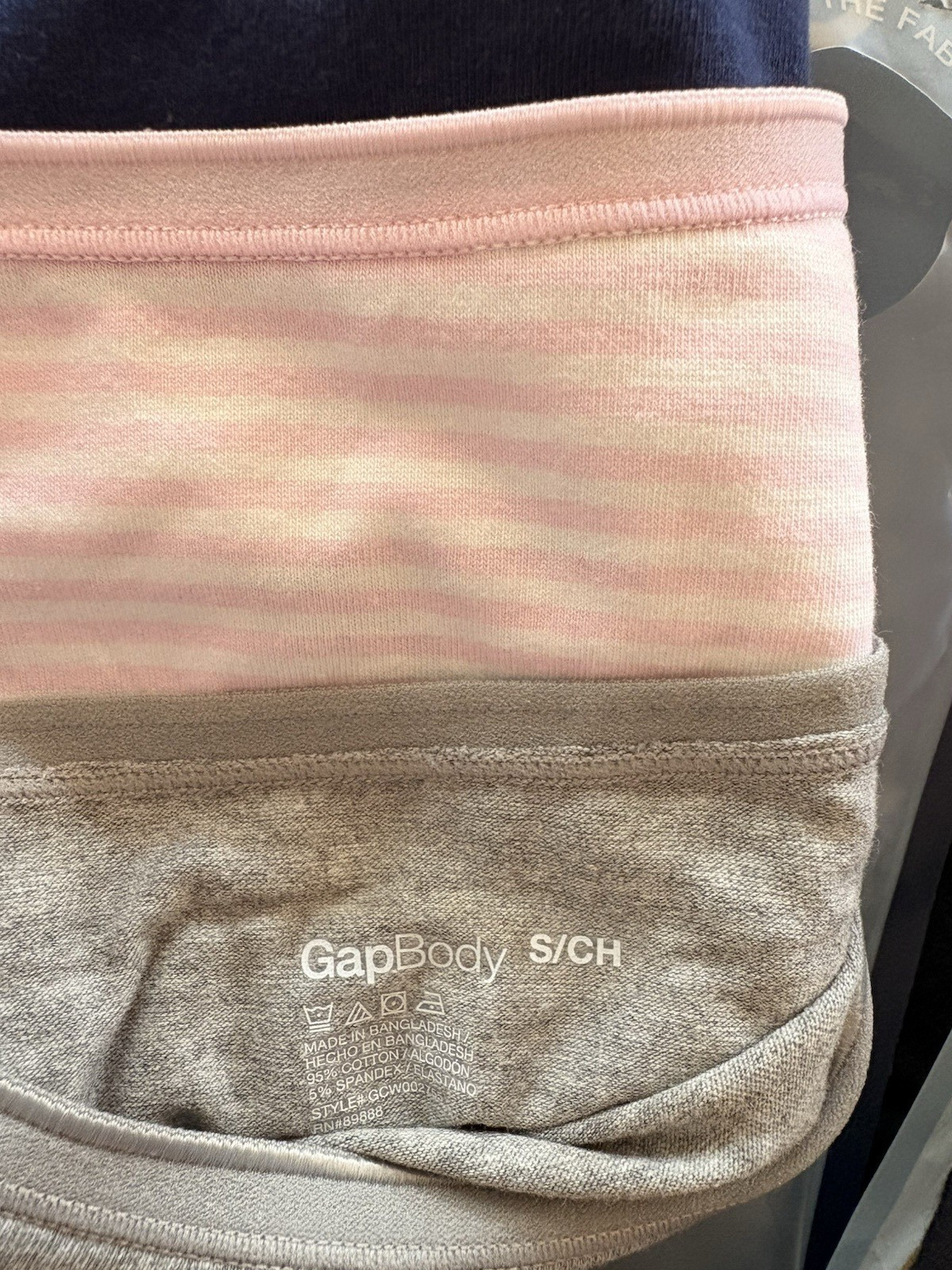 GapBody Bikini Panties Lot of 8 Size S Mixed Colors/Patterns New Damaged Pkgs