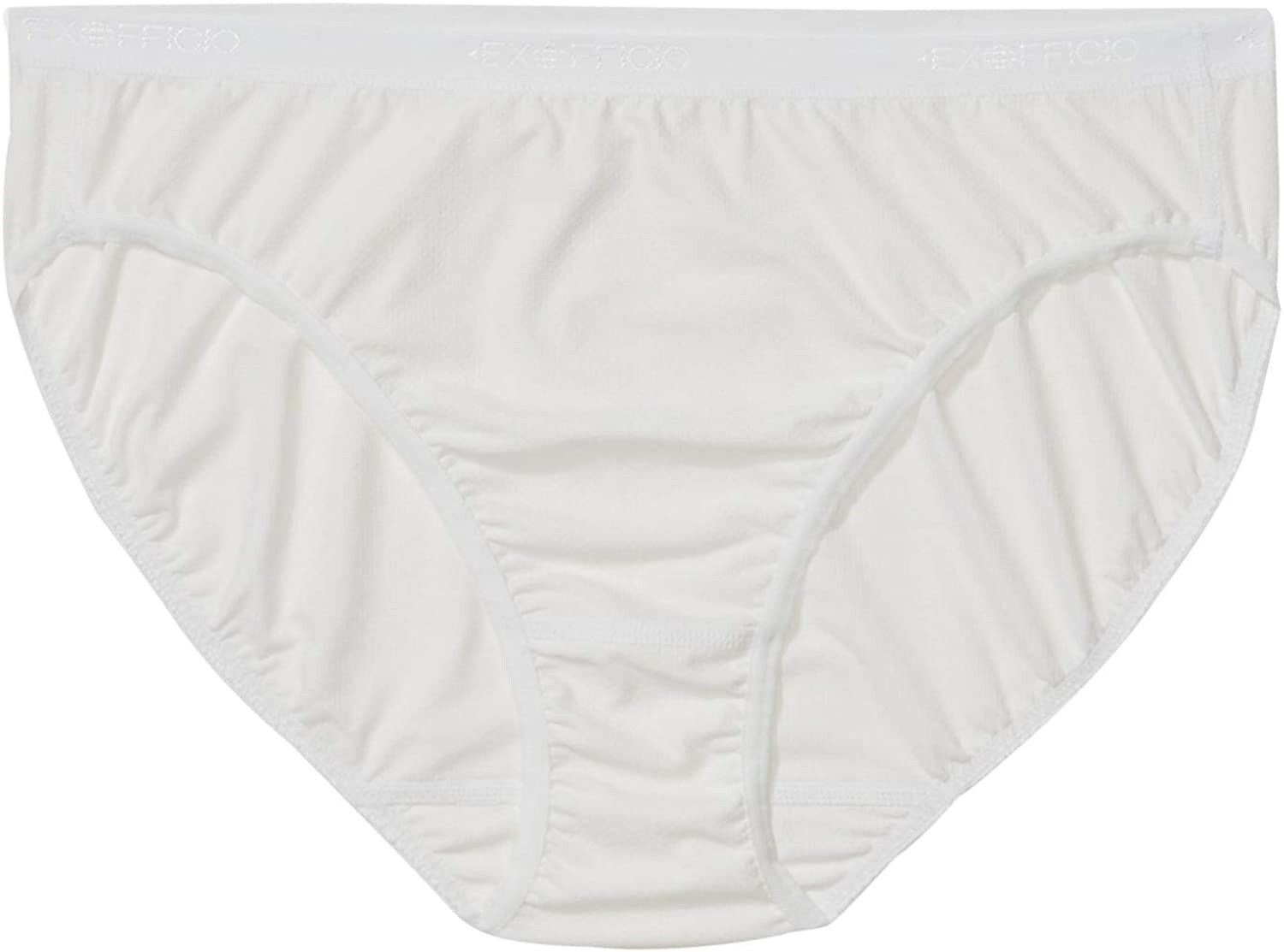 ExOfficio 261825 Women’s Give N Go 2.0 Bikini Brief White Underwear Size S