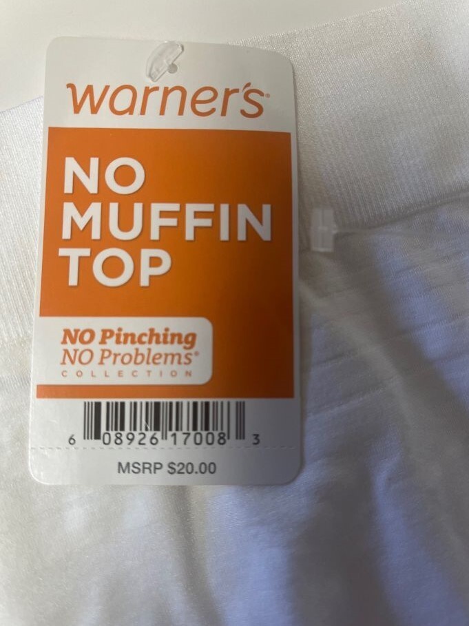Lot/2 Warner’s Boyshorts Size 9 White & Pink NEW MSRP $31.50