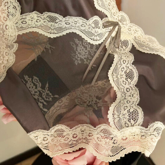 5 Pack Lot Sexy Ladies Womens Lace Satin Panties Underwear Briefs Lingeries Soft
