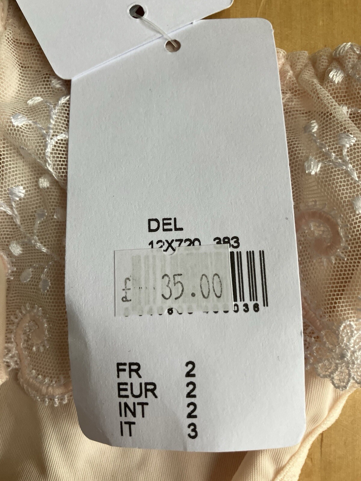 Simone Pérèle DELICE Rio Briefs 12X720 383 Powder Size 2 (small) BNWT