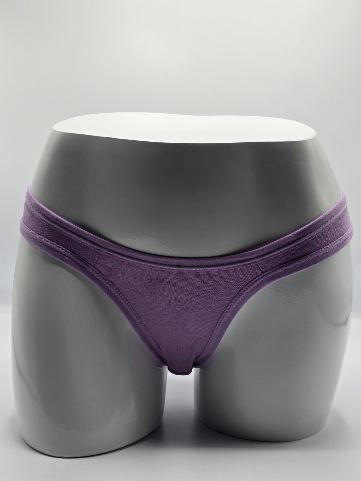 Lavender 100% Cotton Brazilian Panty-Trim – Medium
