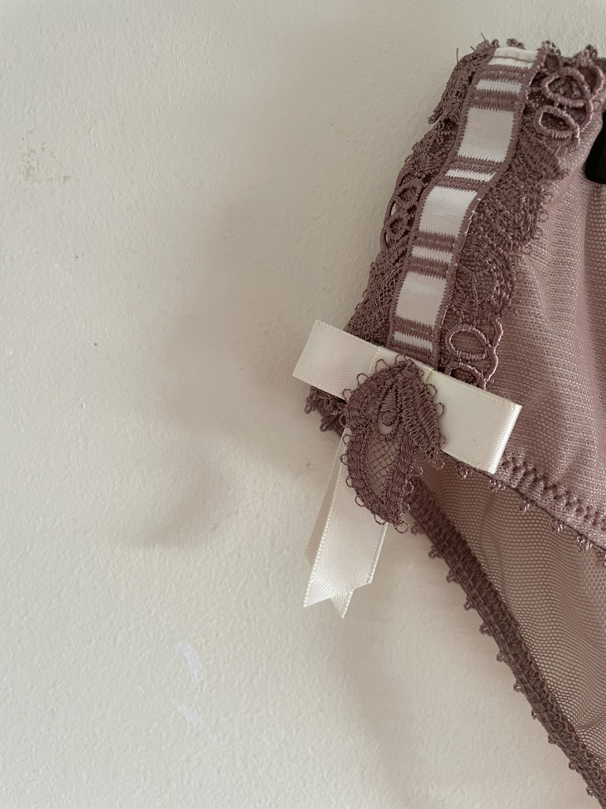 Vintage – Rigby & Peller – Taupe Lace Briefs – Lingerie – Size L – BNWOT