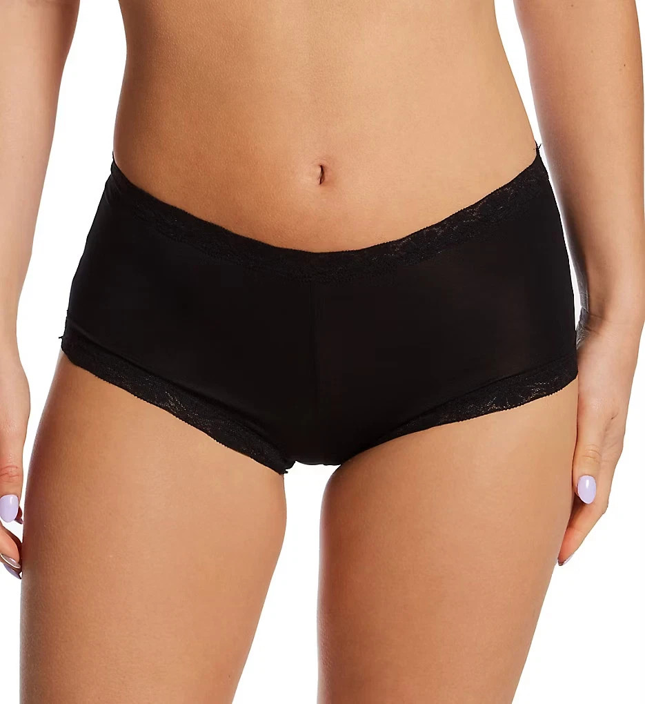 Maidenform 40760 Classics Microfiber and Lace Boyshort Panty medium /6