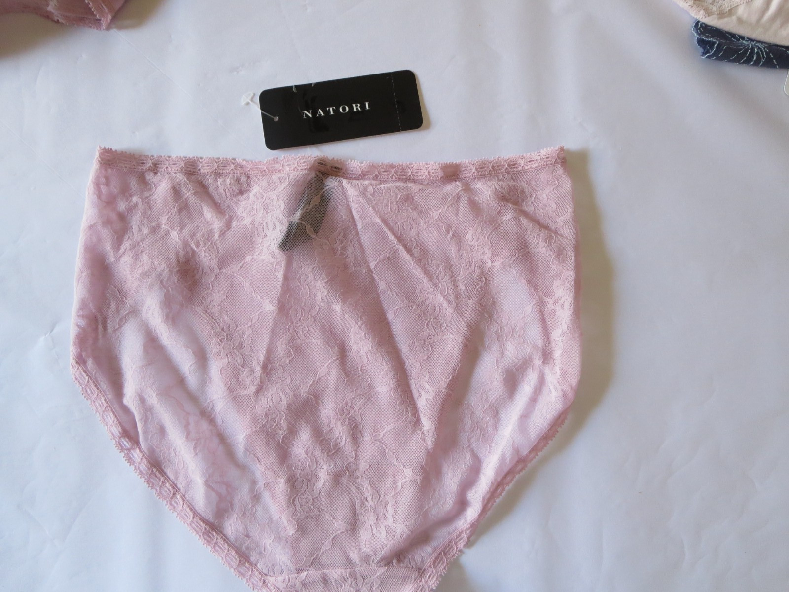 NATORI BLISS ALLURE LACE FRENCH CUT PANTY #772303, ONE SIZE (FITS S-XL) 2 PANTY