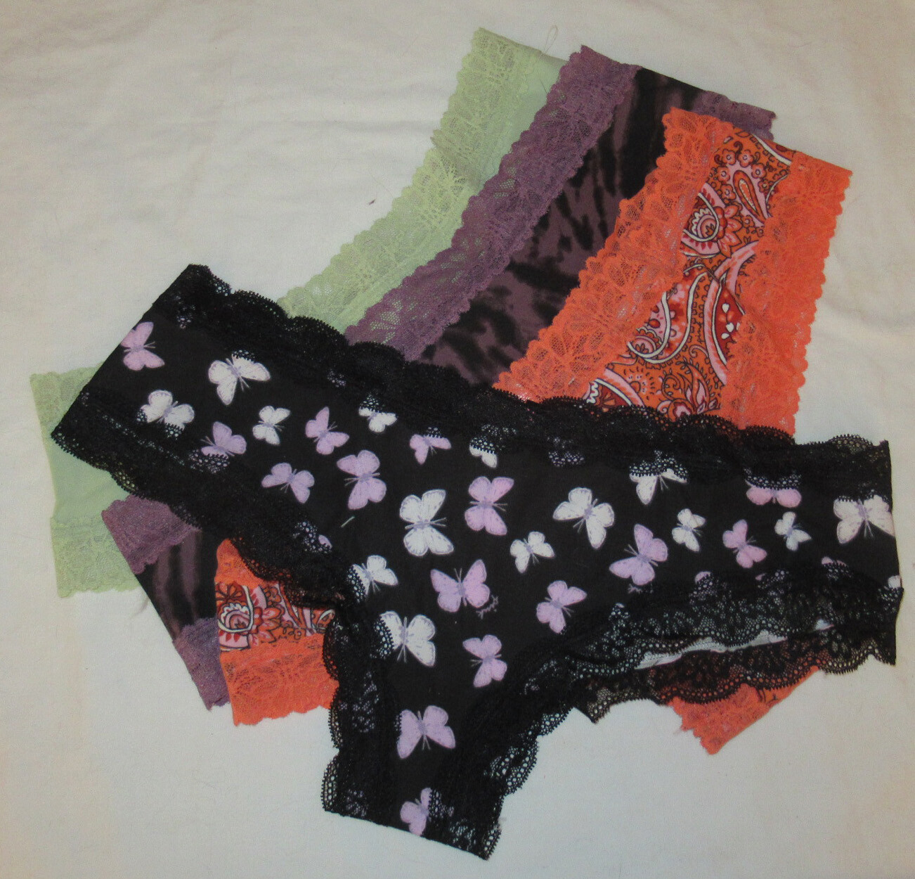 Pink by Victoria’s Secret Panty LACE-TRIM CHEEKSTER Size XL Extra X-Large u pick