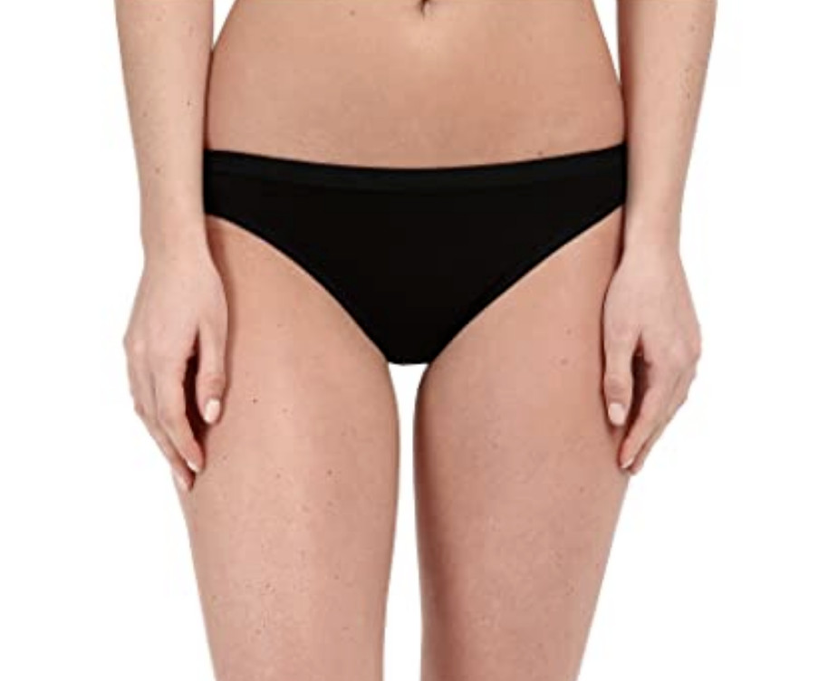 Icebreaker Underwear Siren Black Thong Women’s Size M L68054