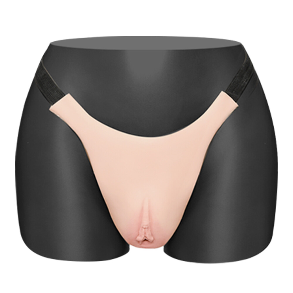 Silicone Fake Vagina Panty Hip Shaping Pants For Crossdresser Transgensers New