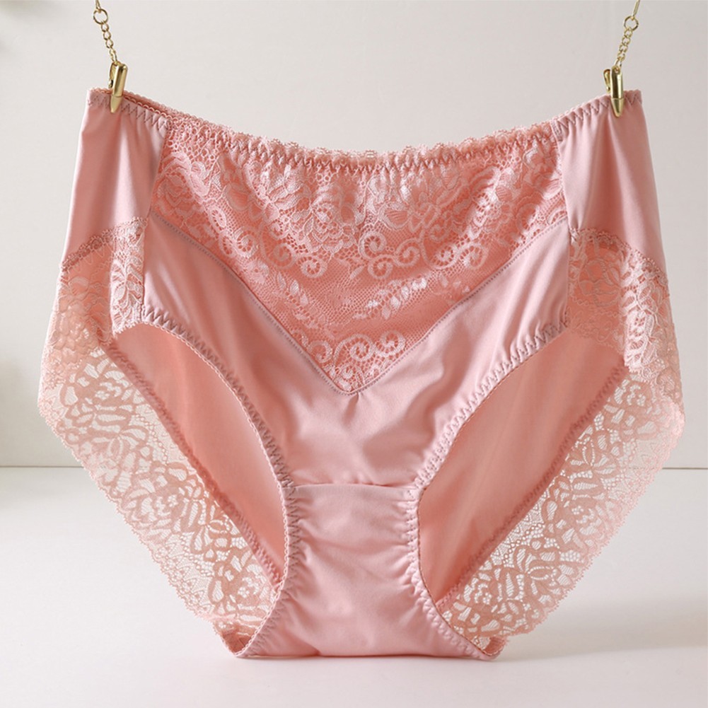 Womens Briefs L-3XL for lingerie Panties Plus Size Seamless Soft Breathable