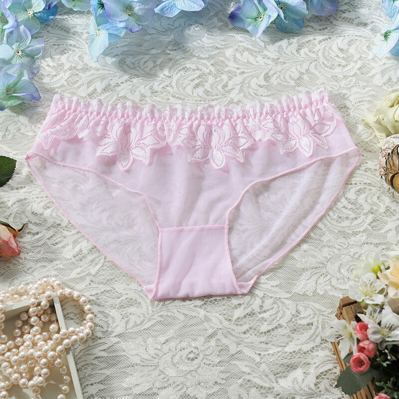 1/6 Pack Lot Womens See through Sexy Panties Lingeries Thongs Sheer Underwear