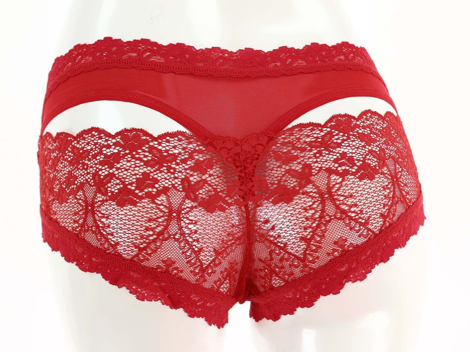 Hanky Panky – Peep Show Cheeky Hipster (Red) Women’s Underwear Panties sz M