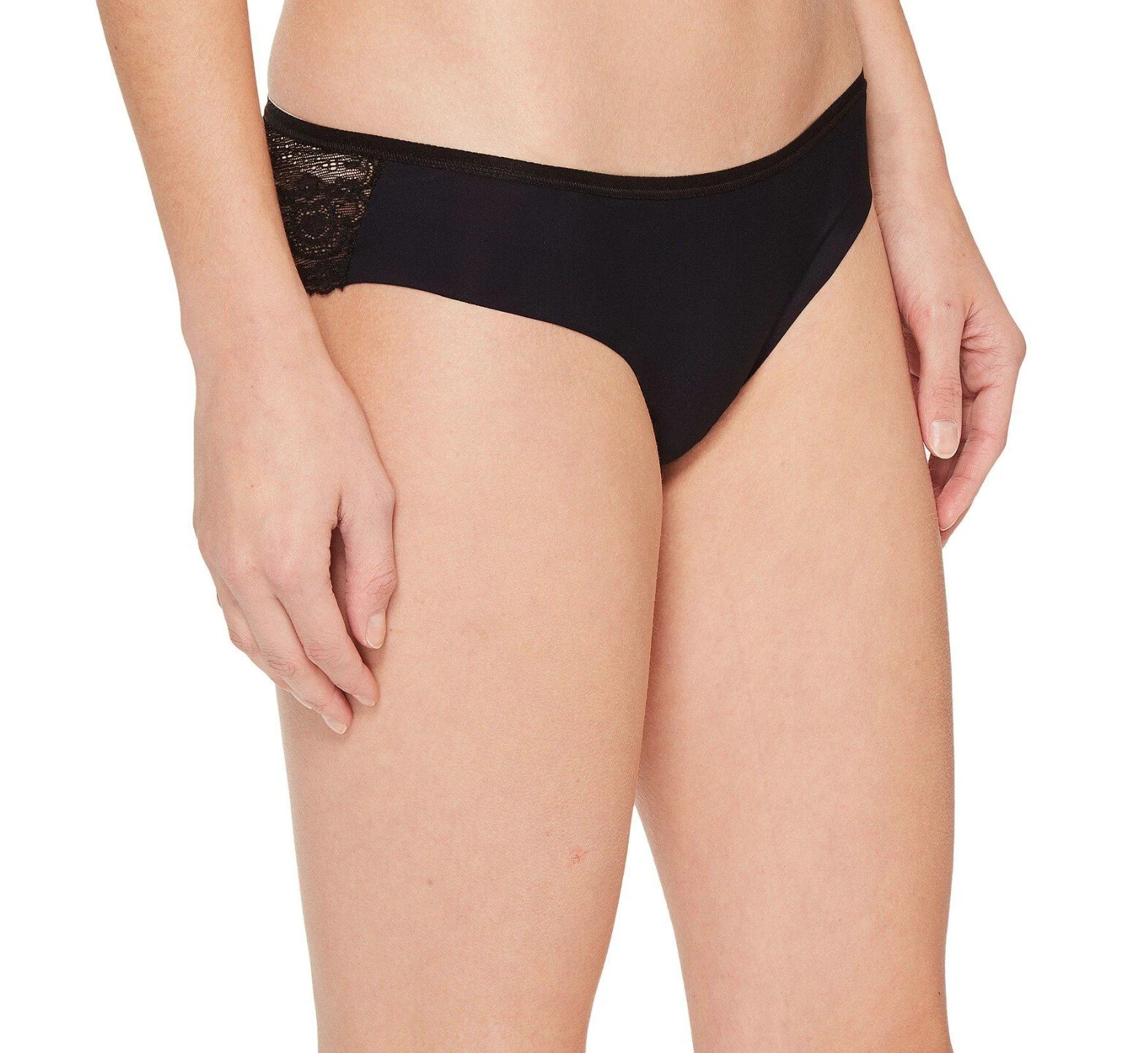 Hanky Panky Black Bare & Lace Hipster Underwear Women’s Size M L97751