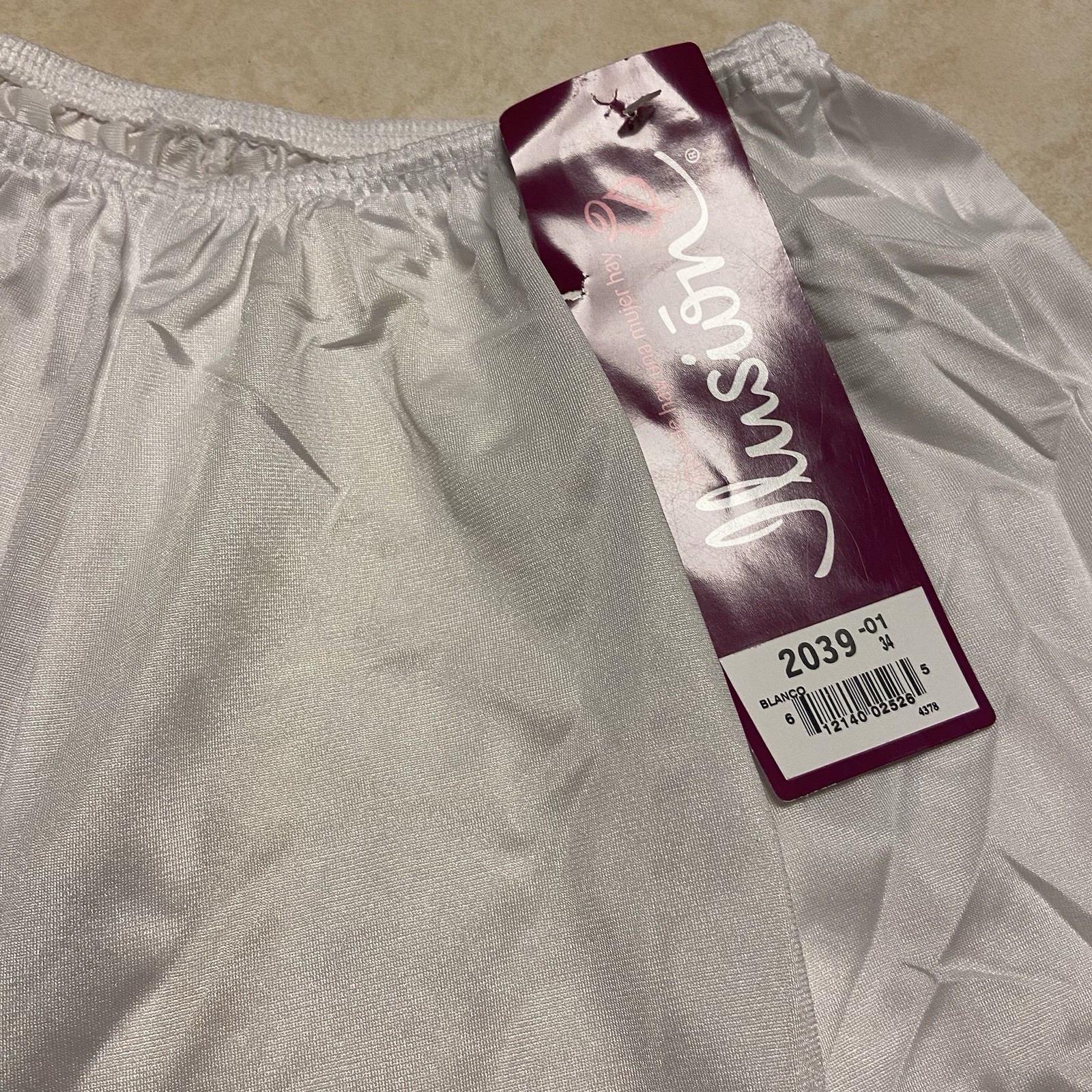 Vintage Panties Womens 34 Ilusion White Sissy Panty New NWT Retro Bloomers Lace