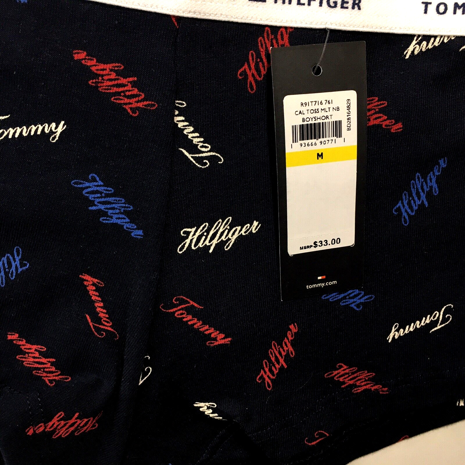 Tommy Hilfiger -Medium-Boyshort Women’s Cotton Panties -3 Pack -See Description