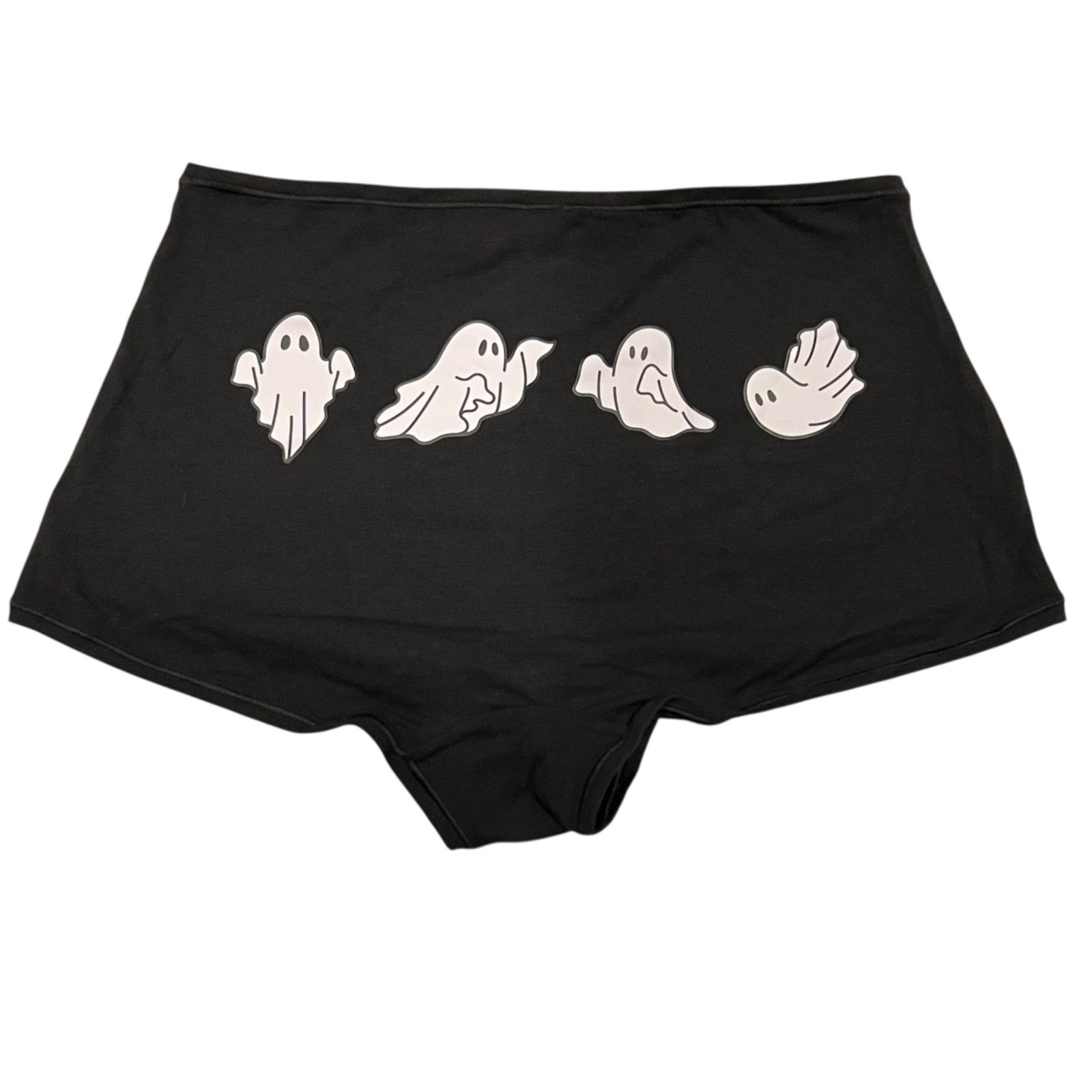 NWT VICTORIA’S SECRET PINK Boyshort Boxer Pantie Sz XS-S-M-L-XL-XXL Black Ghosts