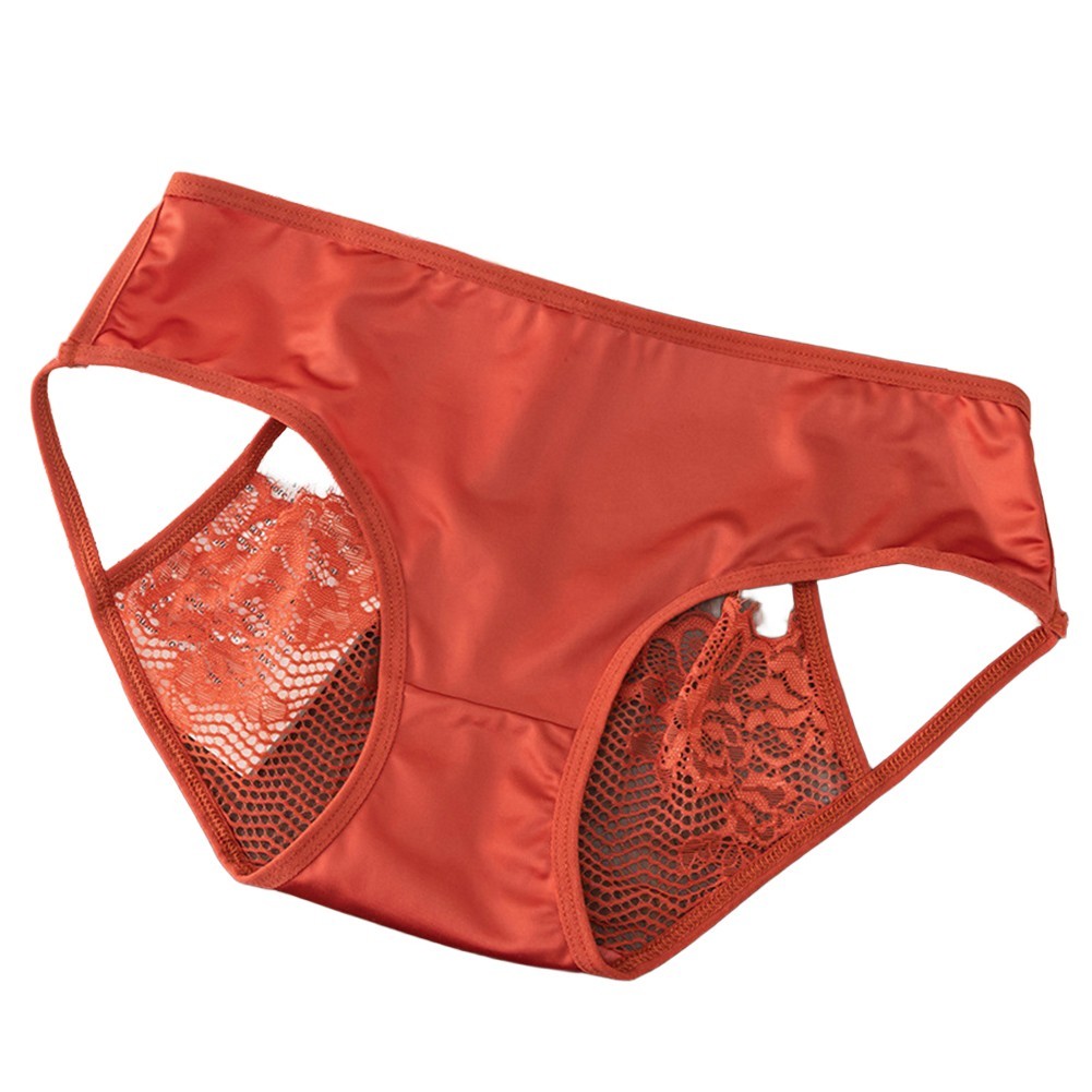Stylish Lace Underwear for Women with Seamless Low Waist and Thin Straps