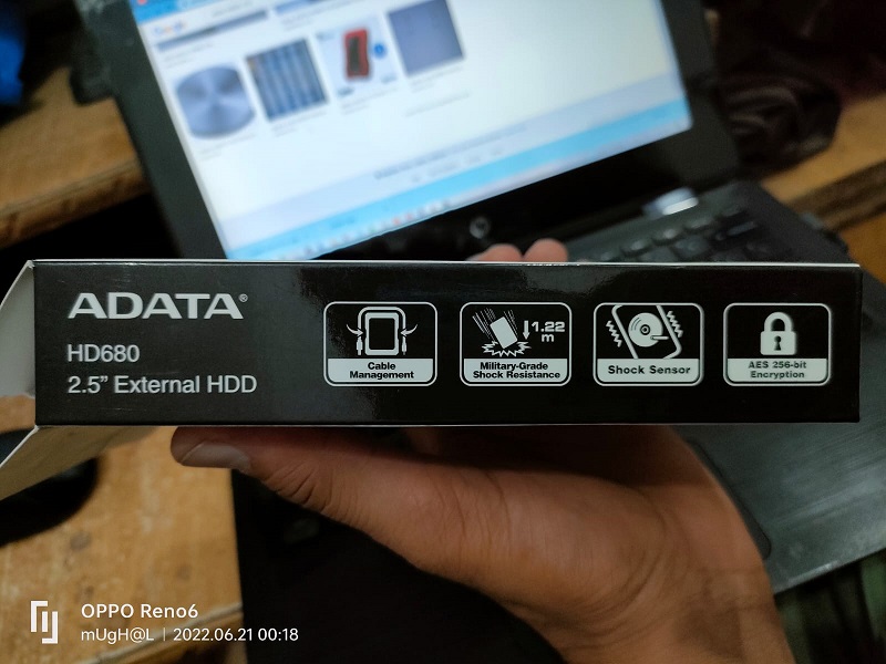 ADATA HD680 2TB Latest External Hard Drive in Pakistan - Image 4