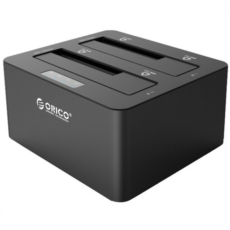 ORICO 6629US3-C 2 Bay SATA to USB3.0 External Hard Drive Docking Station with Duplicator/Clone Function - Image 4