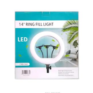 14-inch LED Light Lamp Mobile Phone Holder Selfie Ring Light