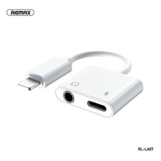 Orginal REMAX Concise Series 3.5mm & Lightning Audio Adapter RL-LA07