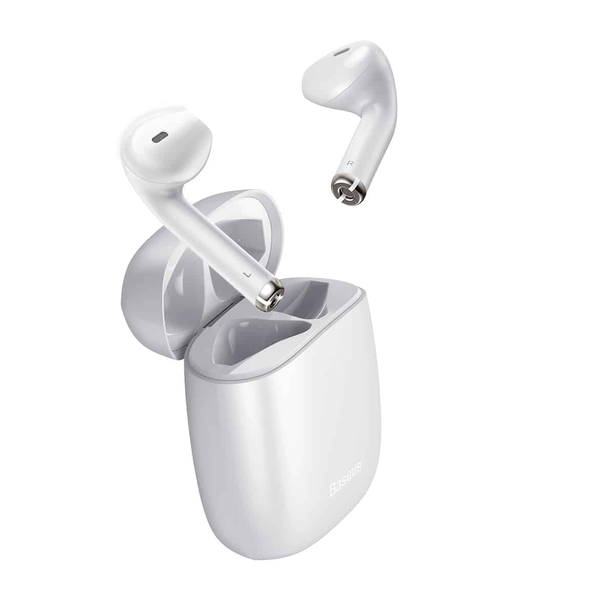 Baseus W04 TWS Earbuds: True Wireless Stereo - White - Image 4