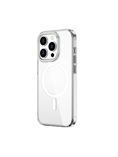 WiWU BC-022 Non-Yellow Transparent Magsafe Phone Case for iP 15 Pro, 15 Pro Max - Image 4