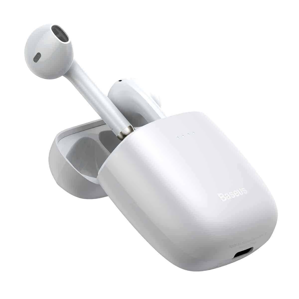 Baseus W04 TWS Earbuds: True Wireless Stereo - White - Image 3