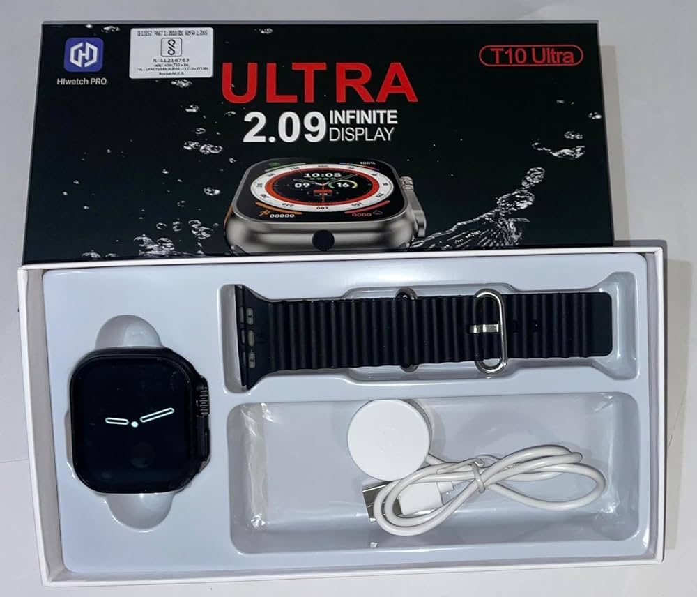 T10 Ultra Bluetooth Calling Smartwatch