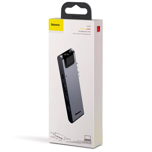 Baseus Thunderbolt C+Pro 7-in-1 Smart Hub Docking Station