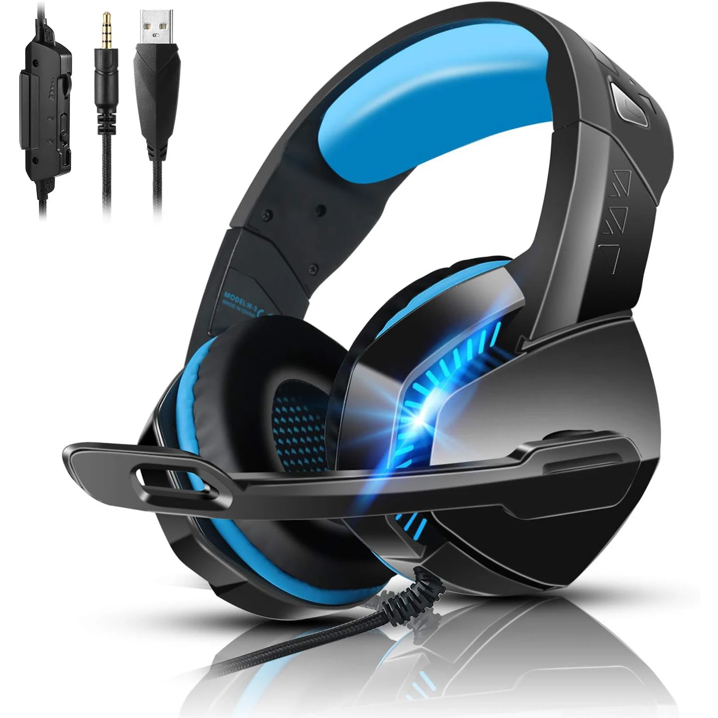 Beexcellent GM-14 Pro Gaming Headset - 3.5mm Jack and USB for RGB