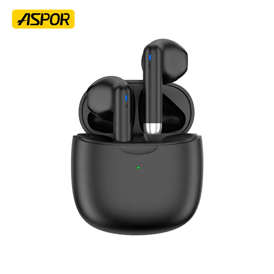 ASPOR A608 TWS Earbuds - Hot Selling, 5x Case Charge, True Wireless Experience - Image 2