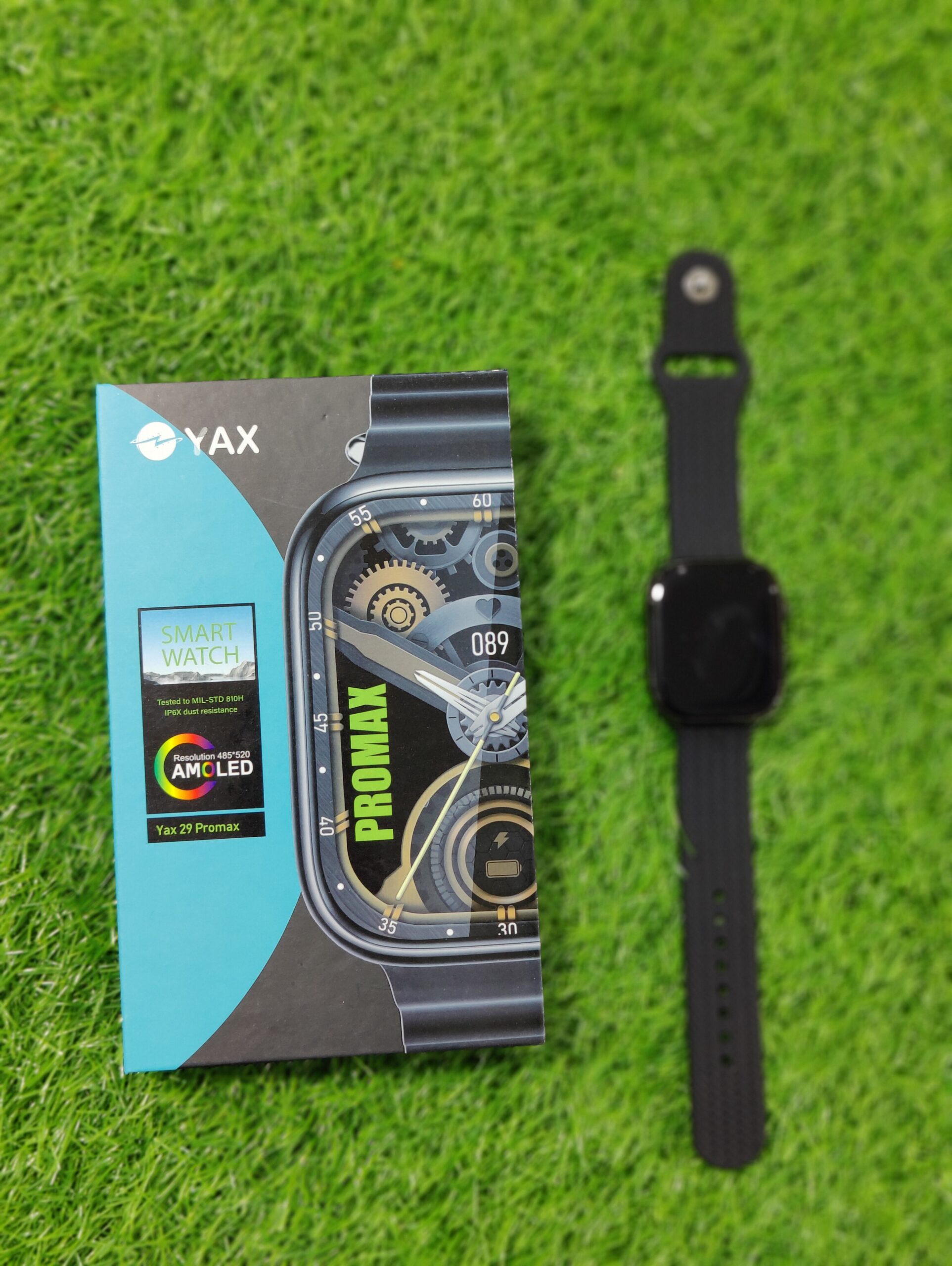 YAX 29 PRO Max Series Smartwatch - Amoled Display, Stainless Steel Build