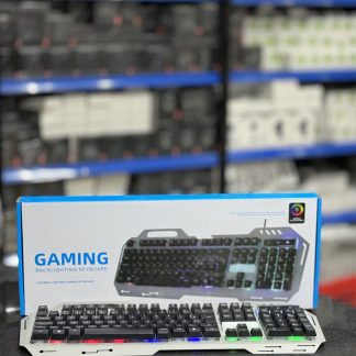 Gaming RGB Backlit Keyboard with Mobile Holder