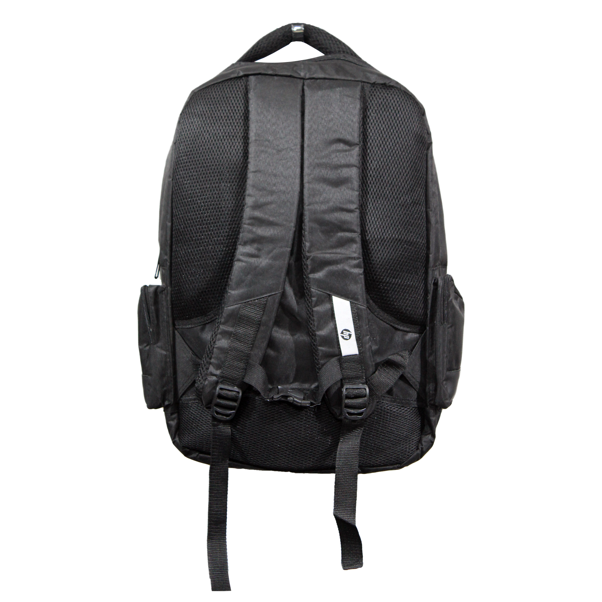 M3S Laptop Bag Pack with Laptop Safety Pouch - Black - Image 2