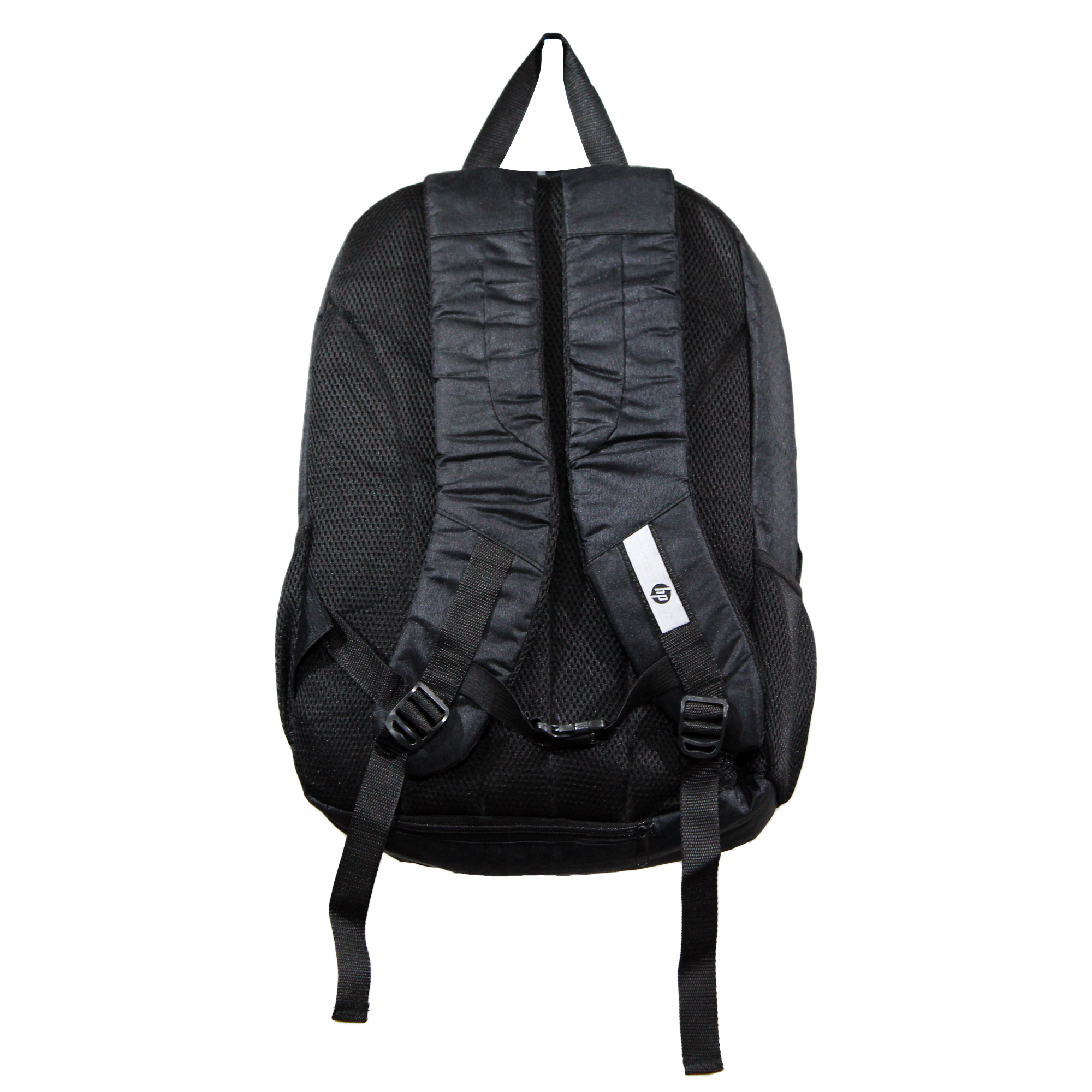 M4S Laptop Bag Pack with Rain Cover - Black - Image 2