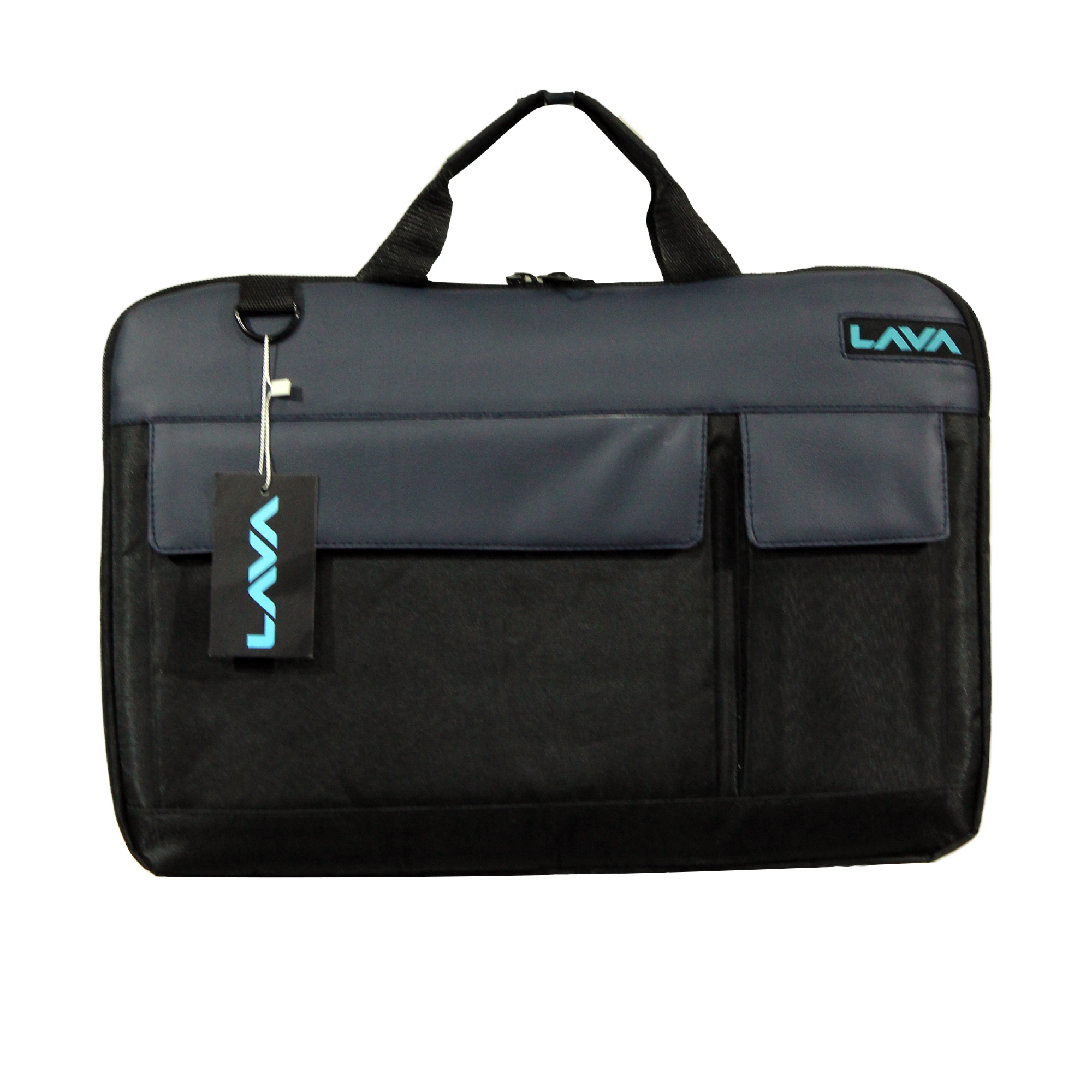 Orange 15.6 Inch Fabric File Laptop Bag