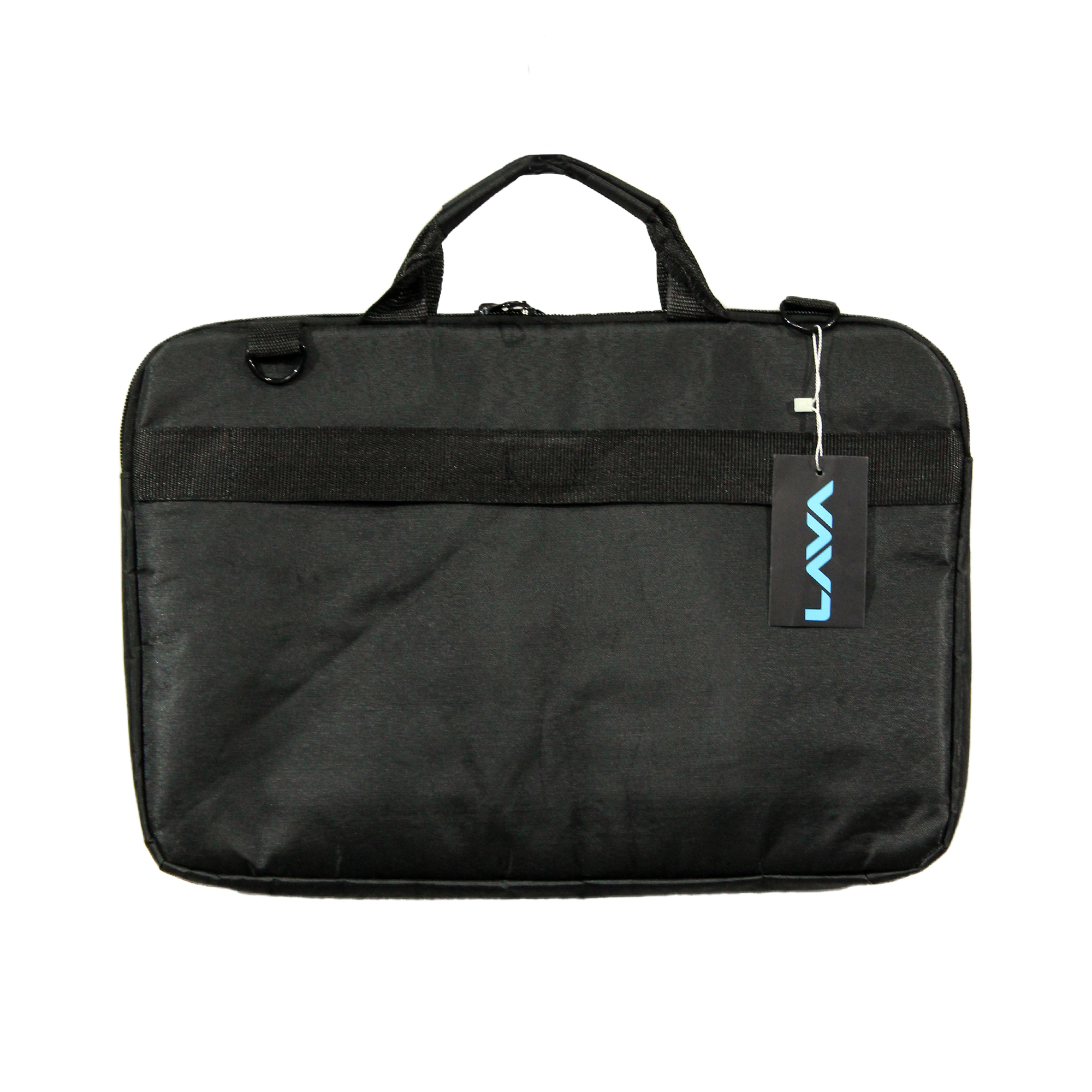 Orange 15.6 Inch Fabric File Laptop Bag - Image 2