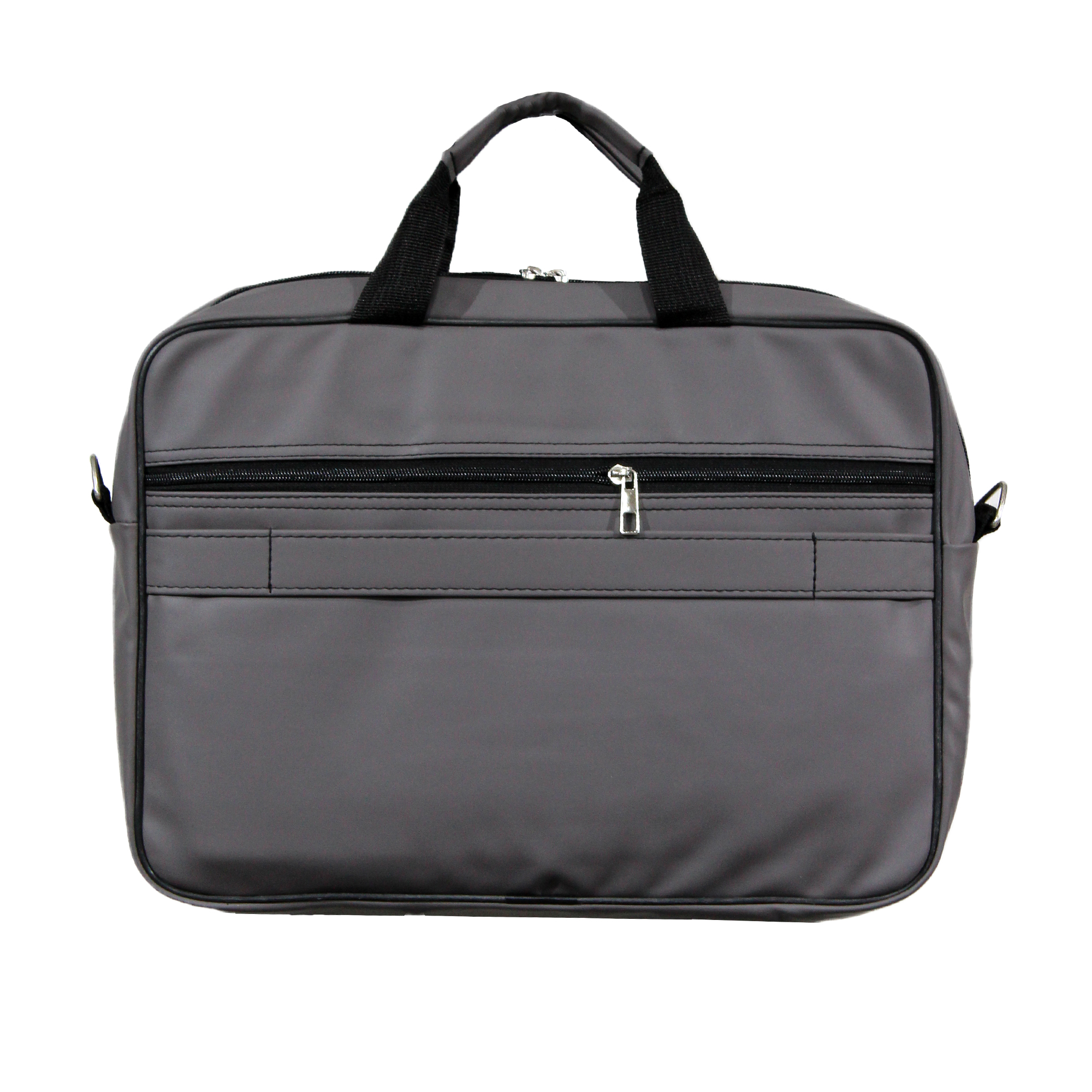 Dany 15.6 Inch Laptop File Bag - PU Leather - Image 2