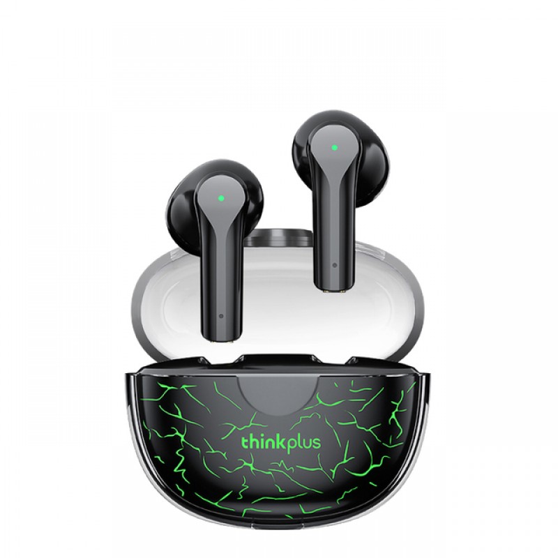Lenovo XT95 Pro TWS Bluetooth 5.1 Earphones - Game Low Latency, RGB, AAC Bass, HiFi HD, Mic, Black - Image 2